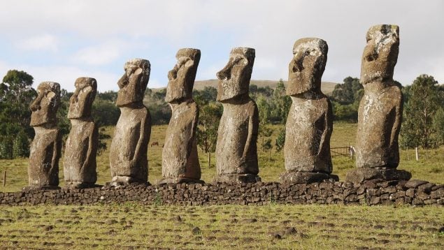 Las estatuas Moái de la Isla de Pascua pueden desaparecer en esta fecha, científicos dicen que las estatuas Moái desaparecer en 2080, cambio climático y daño al patrimonio cultural, estatuas moai de la isla de Pascua, estatuas Rapa Nui.