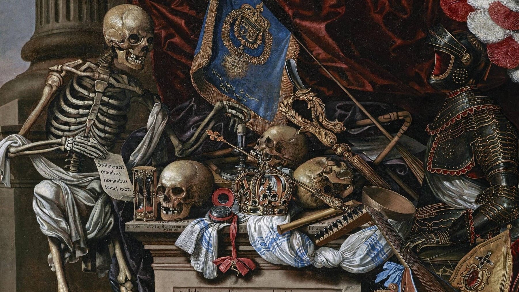 Dibujo de calaveras.