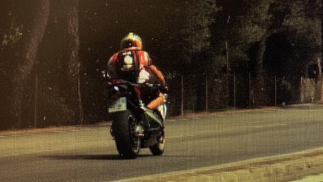 motocicleta radar palma policia