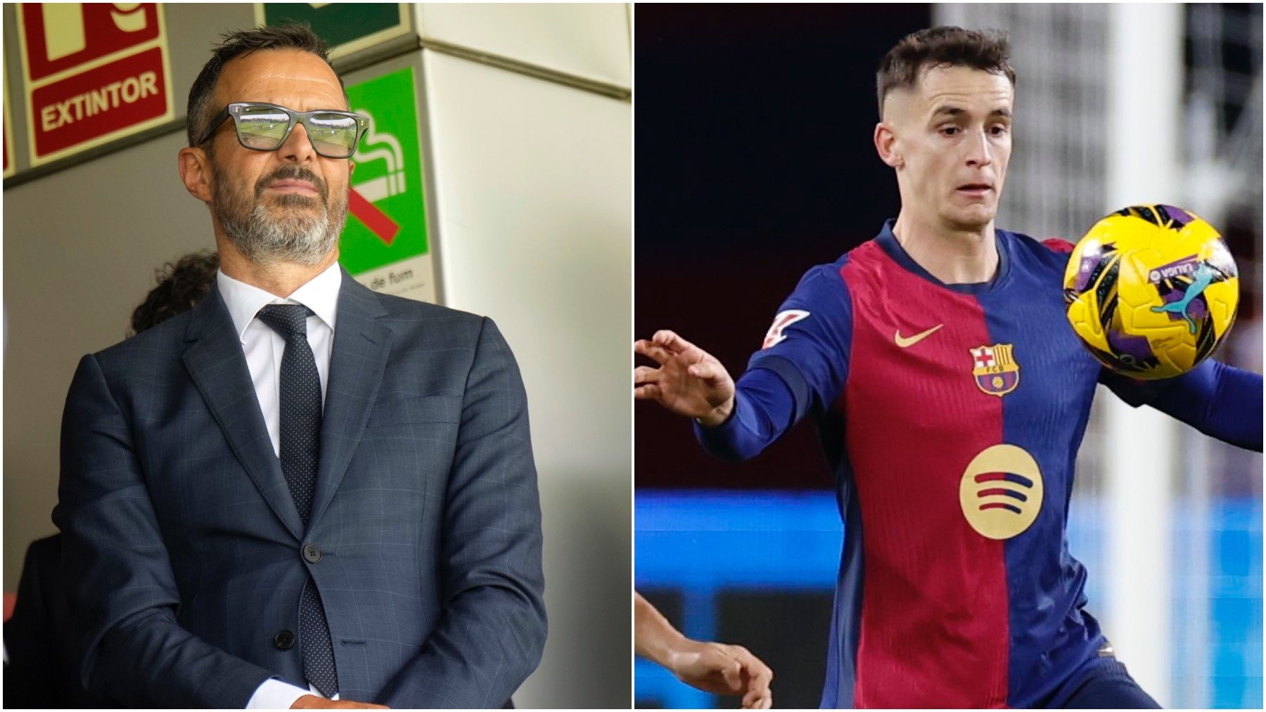 Jorge Mendes y Marc Casadó. (EFE)