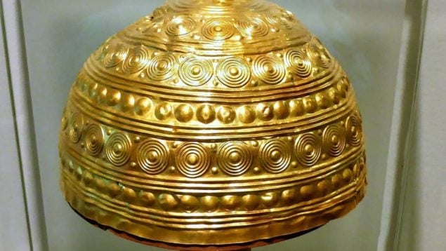 Casco de Leiro, joya de oro, descubrimiento, hallazgo, Galicia