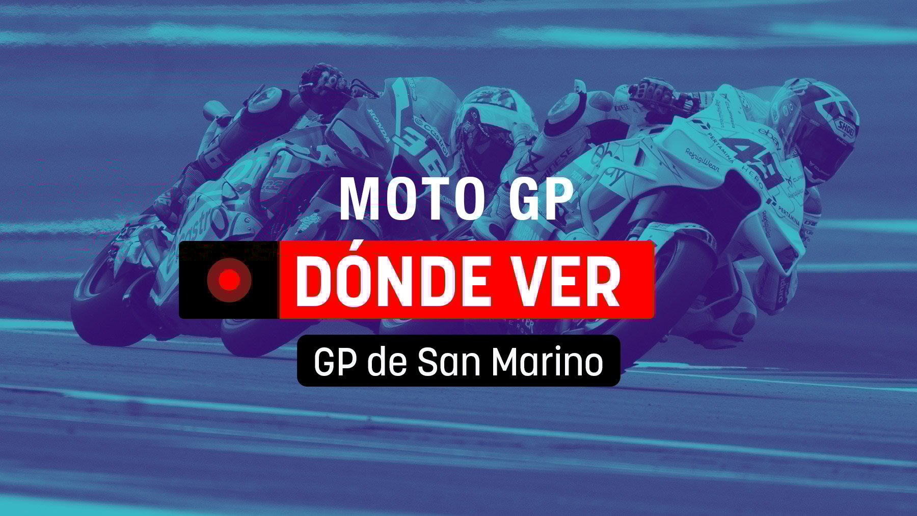 Dónde ver el GP de San Marino: horario de la carrera y cómo ver por TV en directo la carrera de MotoGP 2025
