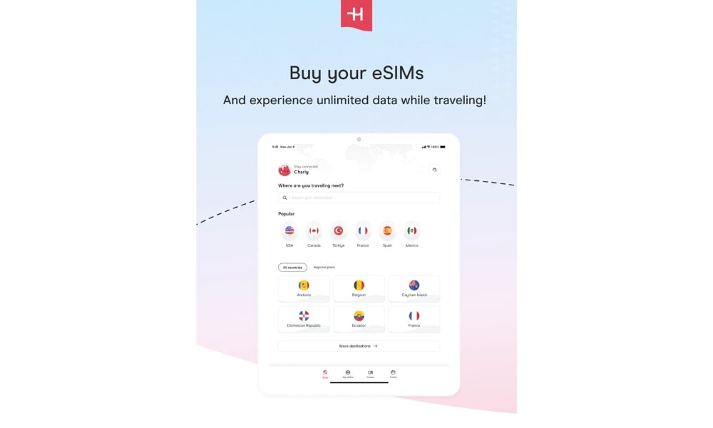 eSIM-Holafly