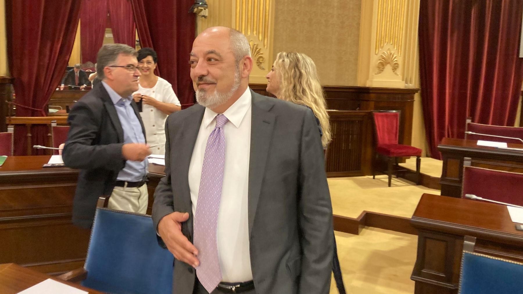 Sergio Rodríguez, nuevo portavoz adjunto de Vox en el Parlament.