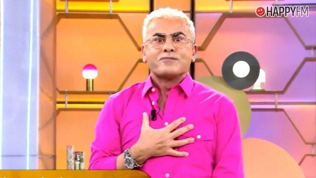 Jorge Javier Vázquez en 'El diario de Jorge' con su nueva cara (Mediaset).