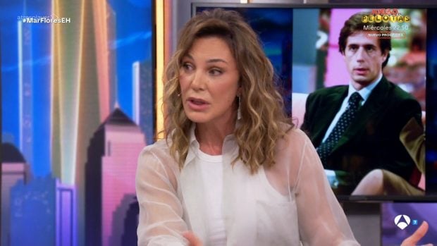 Mar Flores en el plató de El Hormiguero (Atresmedia).