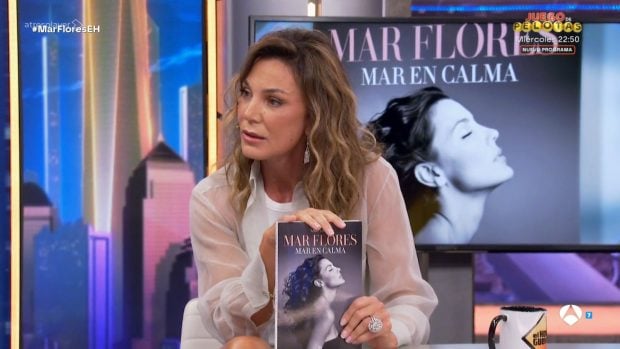 Mar Flores en el plató de 'El Hormiguero' (Atresmedia).