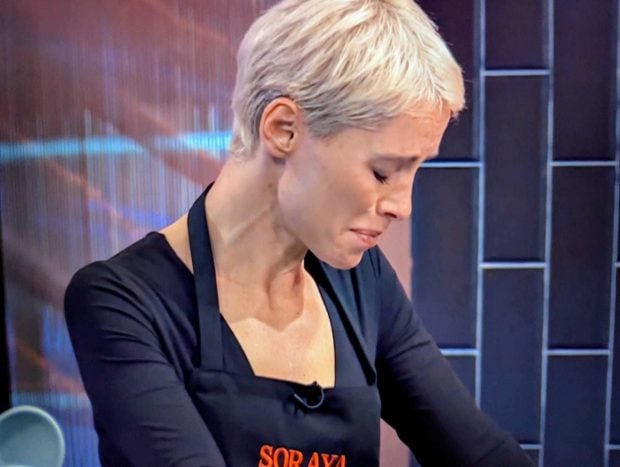Soraya Arnelas en su último cocinado en MasterChef Celebrity (RTVE).