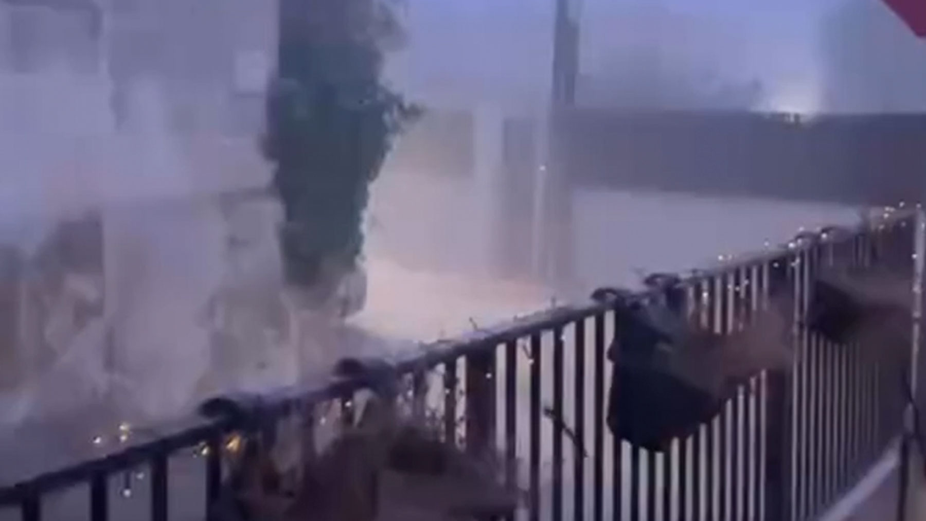 El temporal de viento y lluvia en Mallorca provoca medio centenar de incidentes