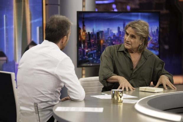 Pablo Motos y Nacho Cano en 'El Hormiguero' (Atresmedia).