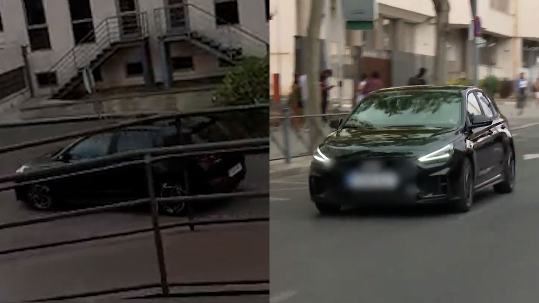 Así salió a toda velocidad el coche de Begoña de los juzgados de Plaza de Castilla tras su 4ª declaración