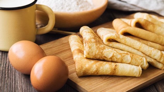 Receta de crepes