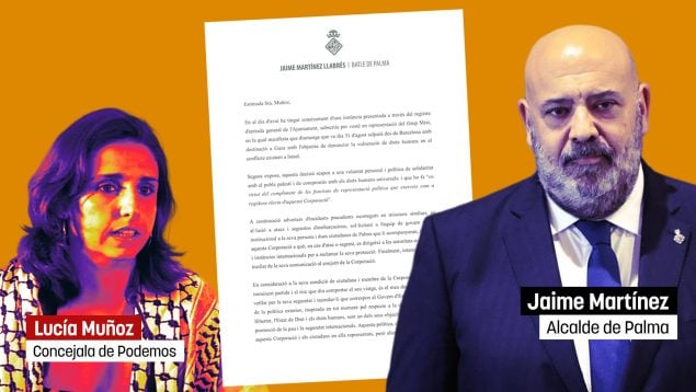 El alcalde de Palma recuerda a la edil podemita de la flotilla pro-Gaza su obligación de ir al pleno