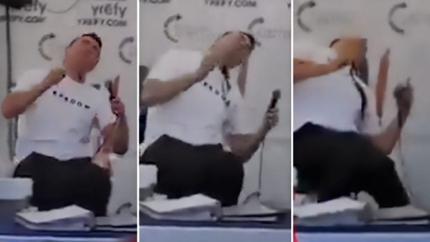 Charlie Kirk recibe un disparo durante un evento en una universidad en Utah