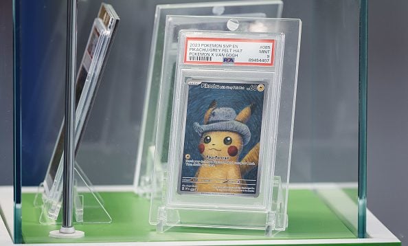 Pegatinas, una pegatina de Pokémon. (Getty Images)
