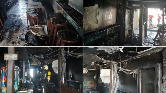 incendio bar Santa Ponsa Calvià