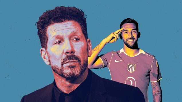 Simeone le busca el sitio ideal a Nico González