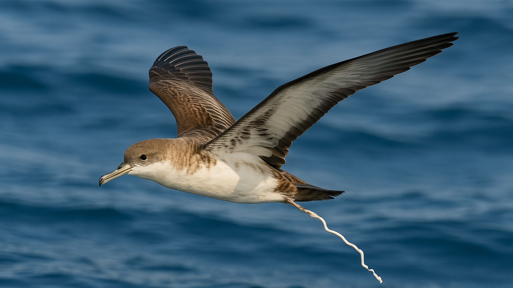 Los zoólogos no dan crédito: estas aves solo hacen caca mientras vuelan, y además es bueno para el mar