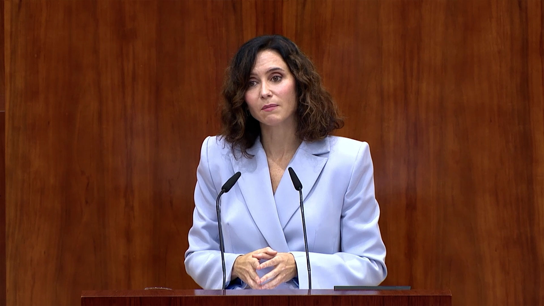 Ayuso alerta sobre la «impunidad» de Sánchez: «Está intentando institucionalizar la corrupción en España»