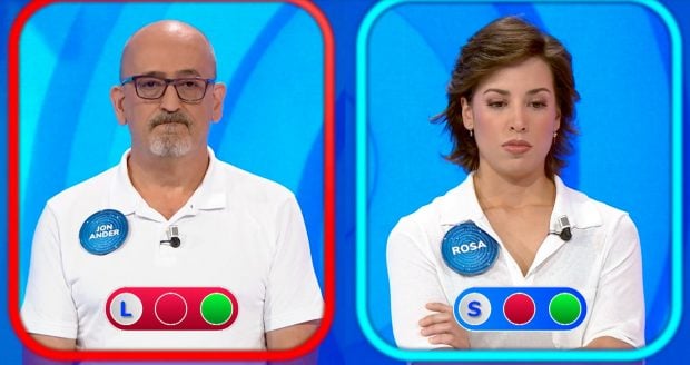 Jon Ander y Rosa Rodríguez en la 'Silla Azul'. (Atresmedia)