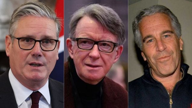 Peter Mandelson, Keir Starmer, Jeffrey Epstein, embajador Reino Unido, EEUU, Estados Unidos, Washington, británico