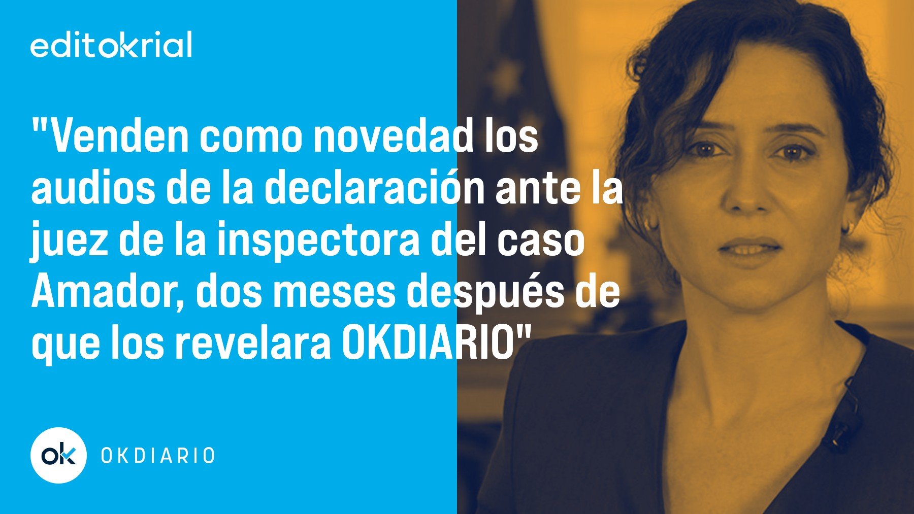 La izquierda y sus terminales utilizan munición vieja contra Ayuso