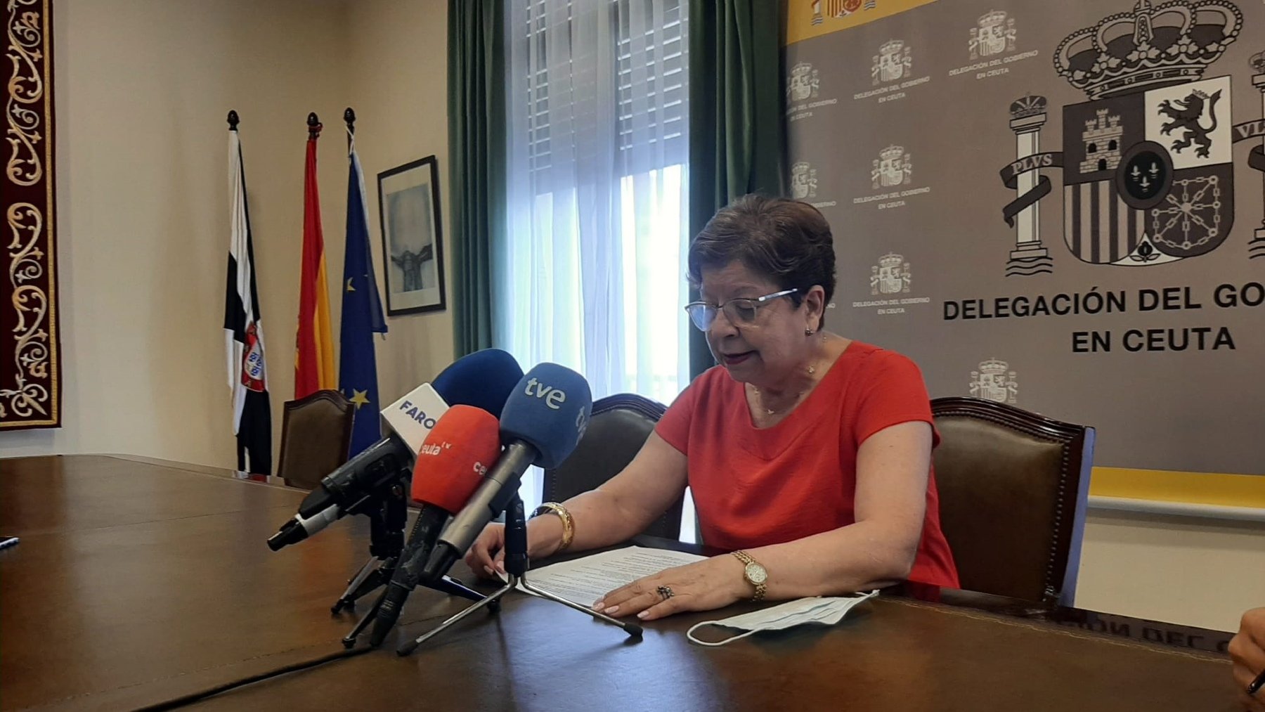 Salvadora Mateos, ex delegada del Gobierno en Ceuta.