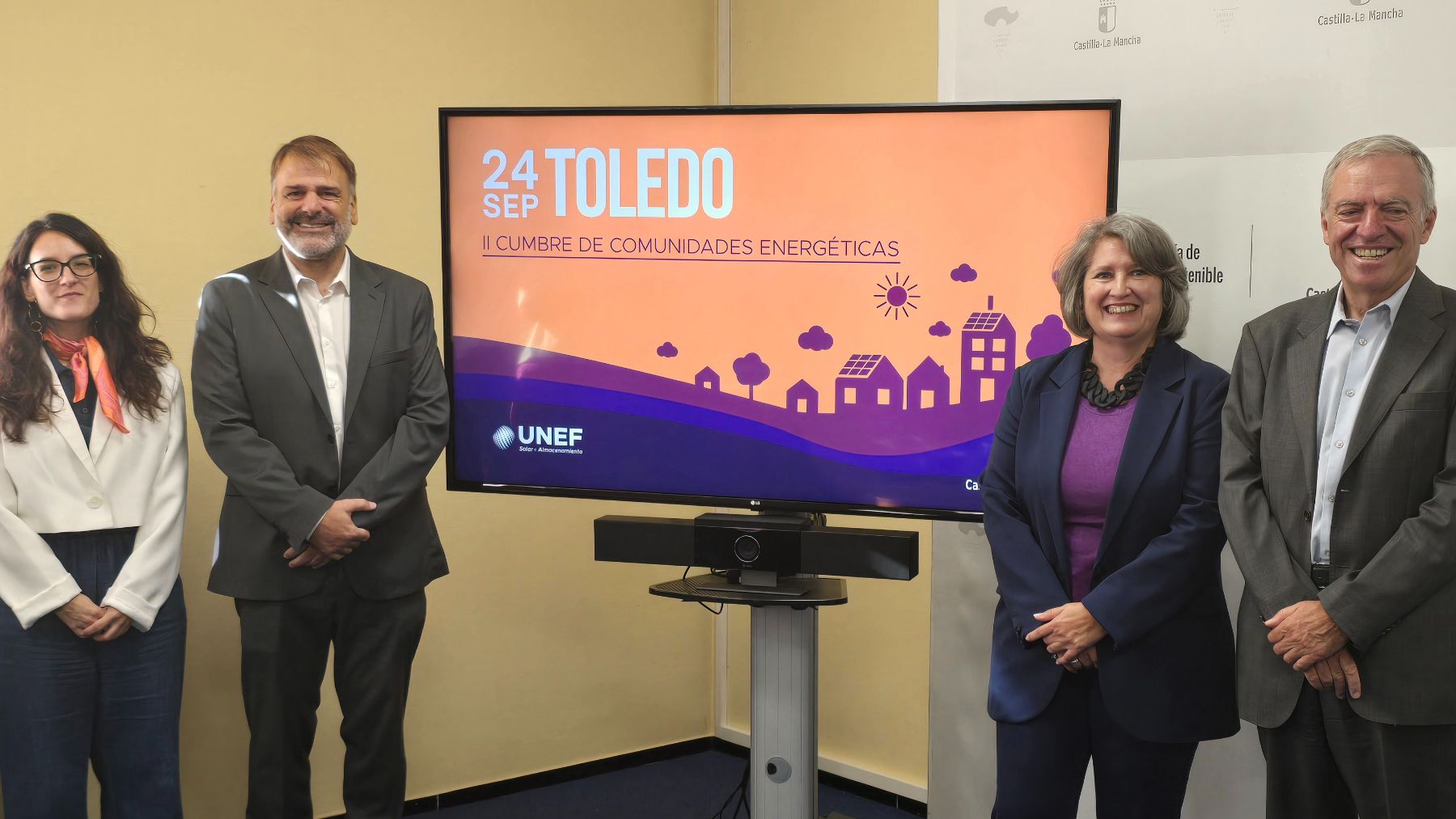 Presentación de la II Cumbre de Comunidades Energéticas, que se celebrará el próximo 24 de septiembre en Toledo.