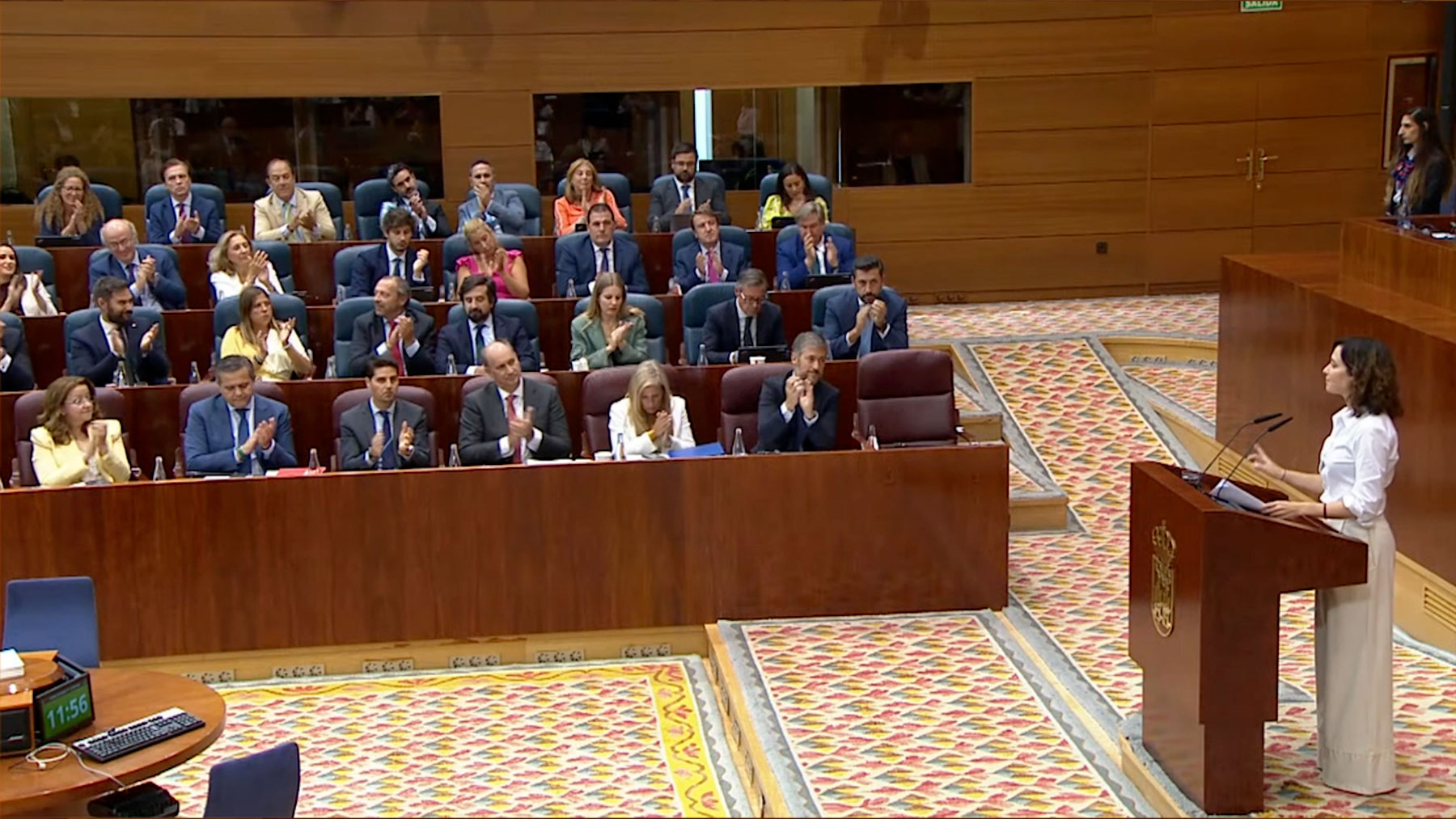 El sorprendente zasca a Sánchez con el que Ayuso ha concluido el debate de la región