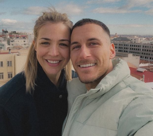 Gorka Márquez y su mujer, Gemma Atkinson. (Instagram)
