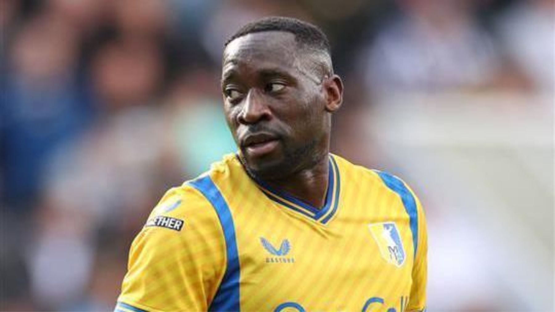 Lucas Akins, en un partido