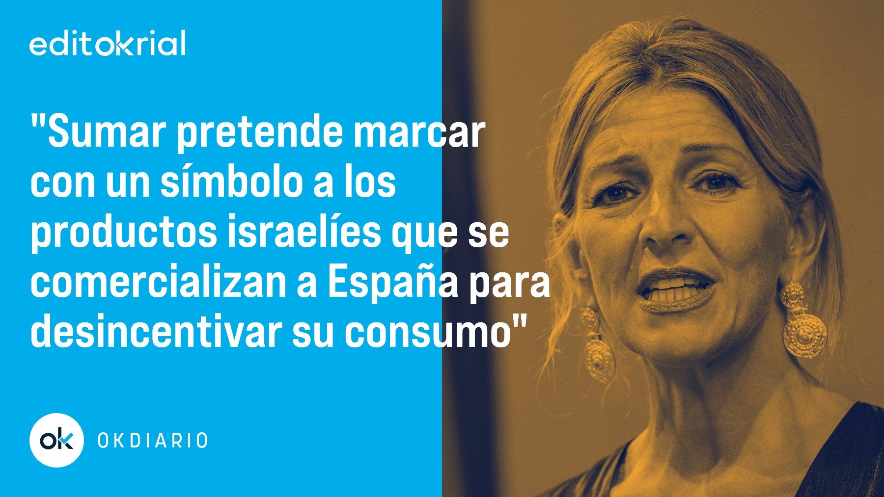 ¿Vas a marcar los productos israelíes con una estrella amarilla?, Yolanda