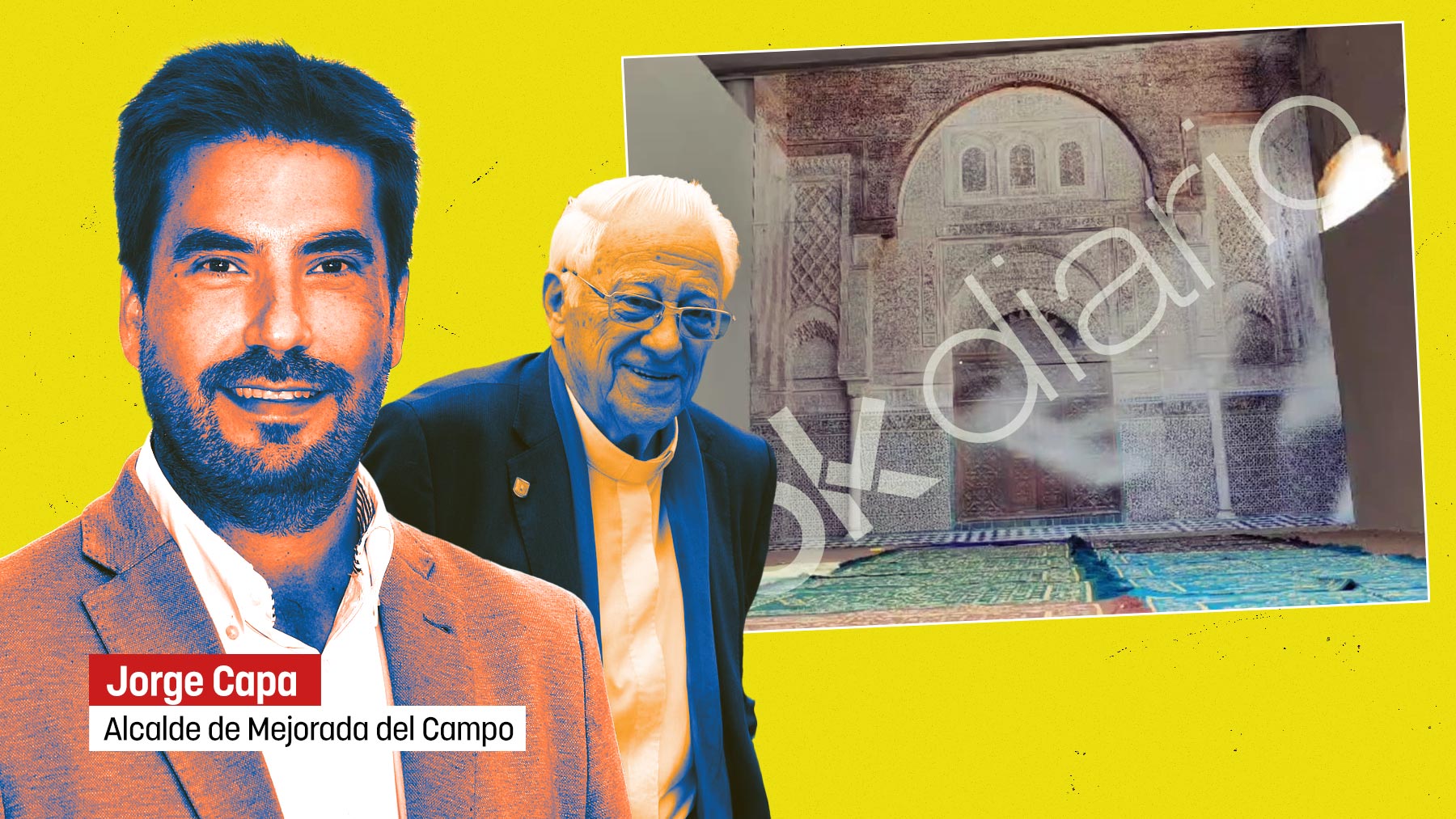El alcalde de Mejorada (PSOE) se lava las manos con la mezquita del padre Ángel: «No conozco el acuerdo»