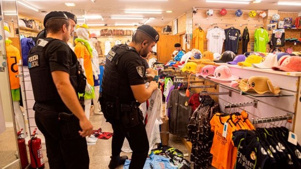 comerciantes alcúdia, falsificaciones