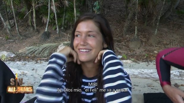 Miri Pérez-Cabrero habla de Froilán en Supervivientes All Stars. (Mediaset)