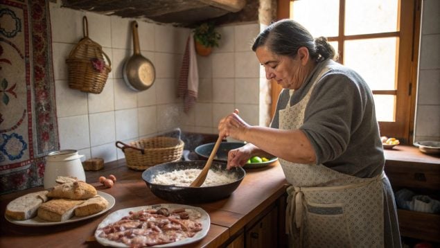 Mujer, cocina, Castilla La Mancha