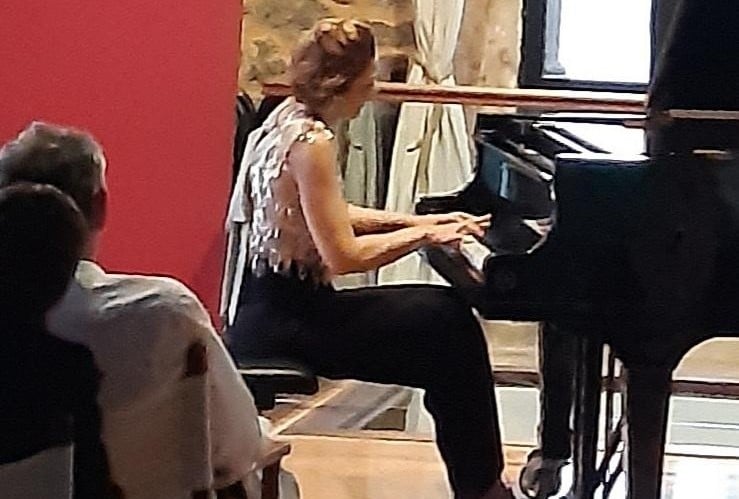 Dina Nedéltcheva en el Festival de Deià.