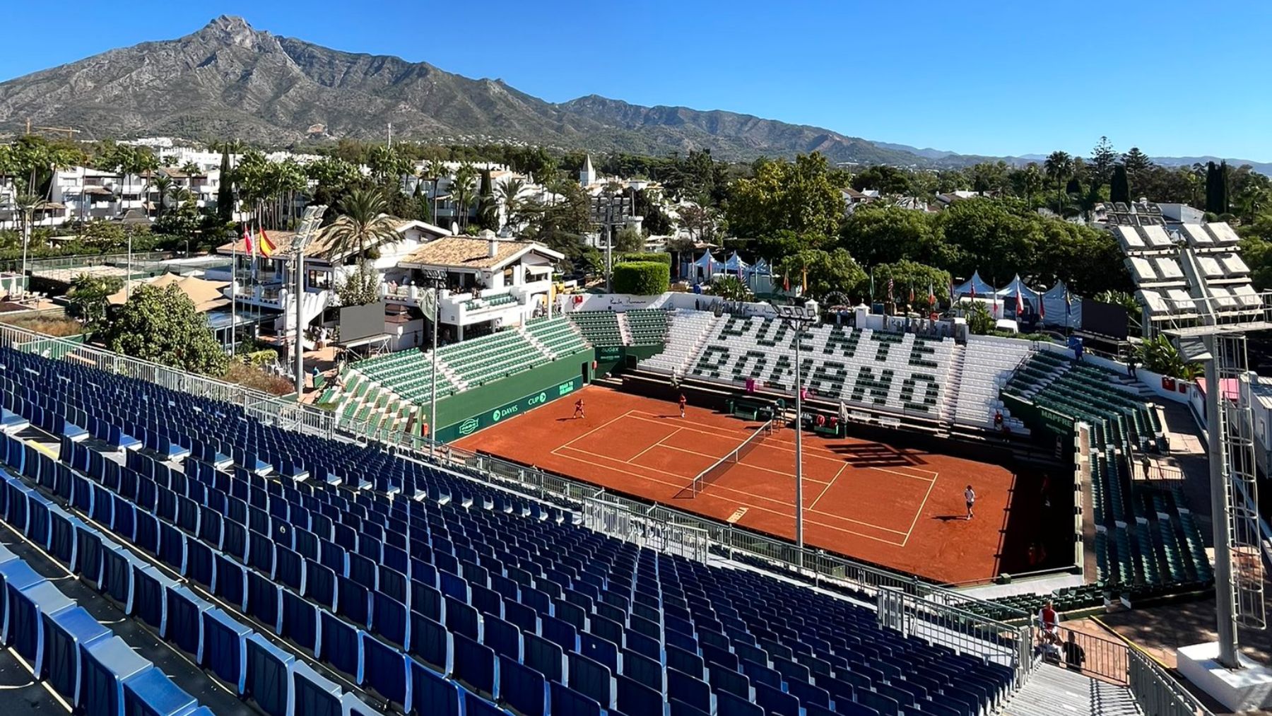 Imagen del Club de tenis Puente Romano. (EP)