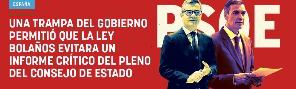 Una trampa del Gobierno permitió que la Ley Bolaños evitara un informe crítico del Consejo de Estado