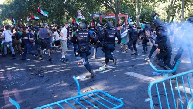 la vuelta, Yolanda Díaz, Madrid, policías, Marlaska, Sánchez, Jupol