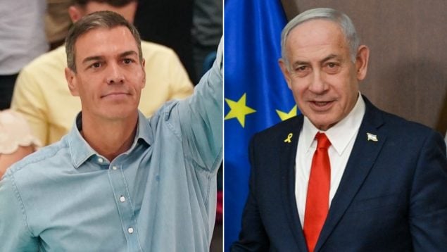 Netanyahu acusa a Sánchez de ser una «vergüenza para España» por alentar el boicot violento a la Vuelta