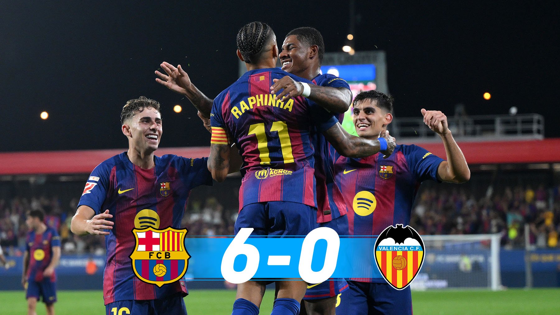 El Barcelona torea al Valencia