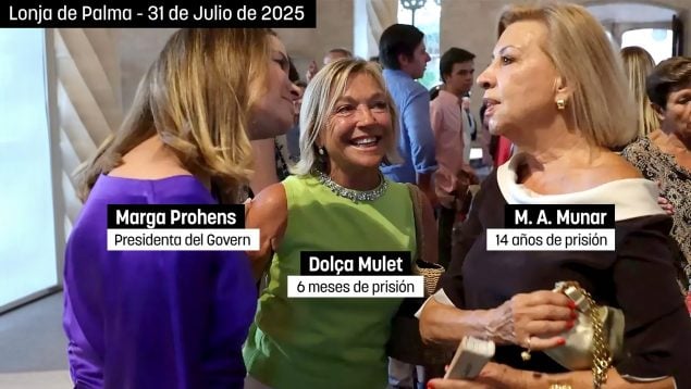 Prohens junto a Munar y Mulet el pasado 31 de julio. ?>