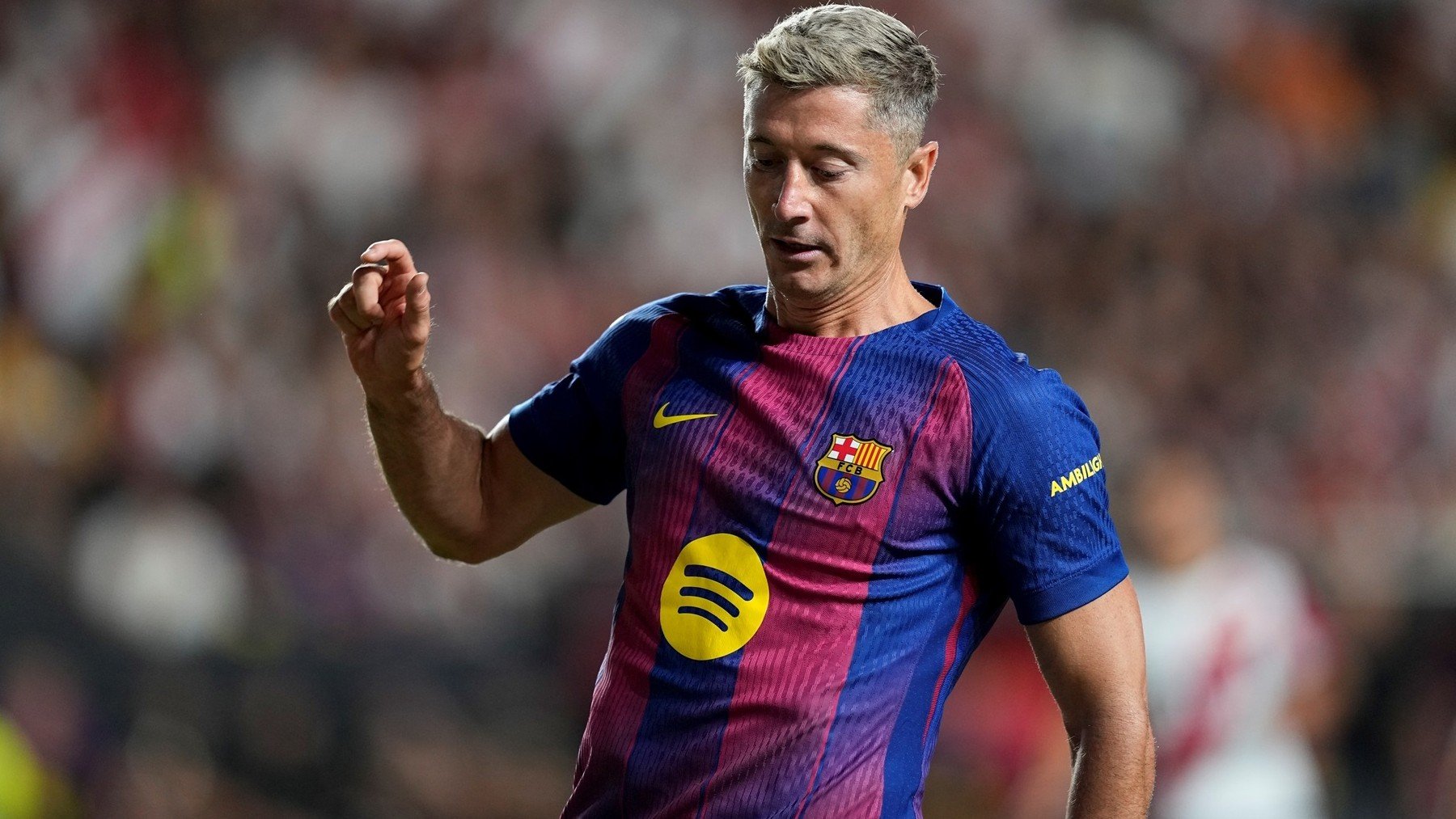La extraña causa de la última lesión de Lewandowski: «Una cama poco fiable…»
