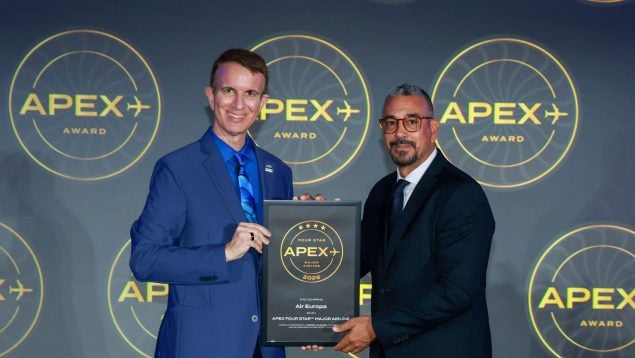 Air Europa destaca un año más como aerolínea de cuatro estrellas