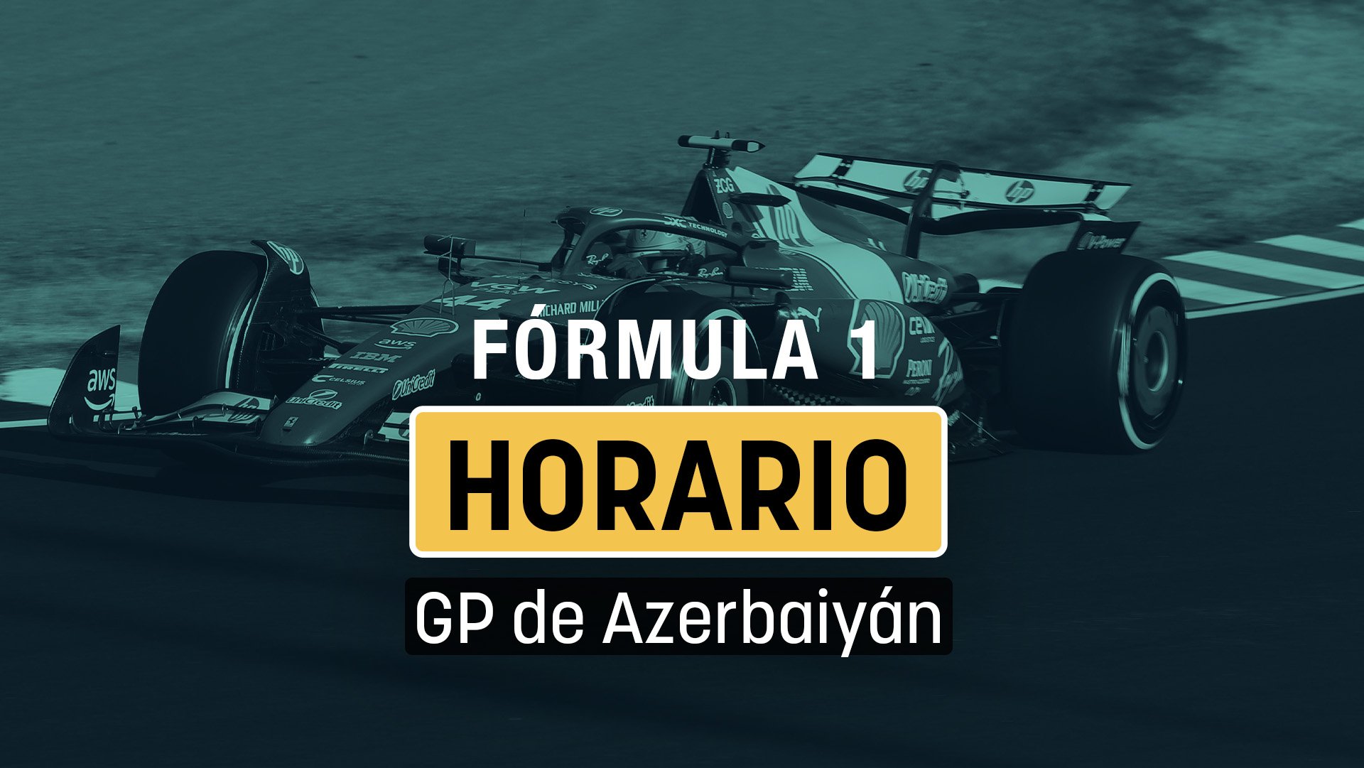 Dónde ver el GP de Azerbaiyán de F1 en directo por TV: cuándo es y horario de la carrera del Mundial 2025.