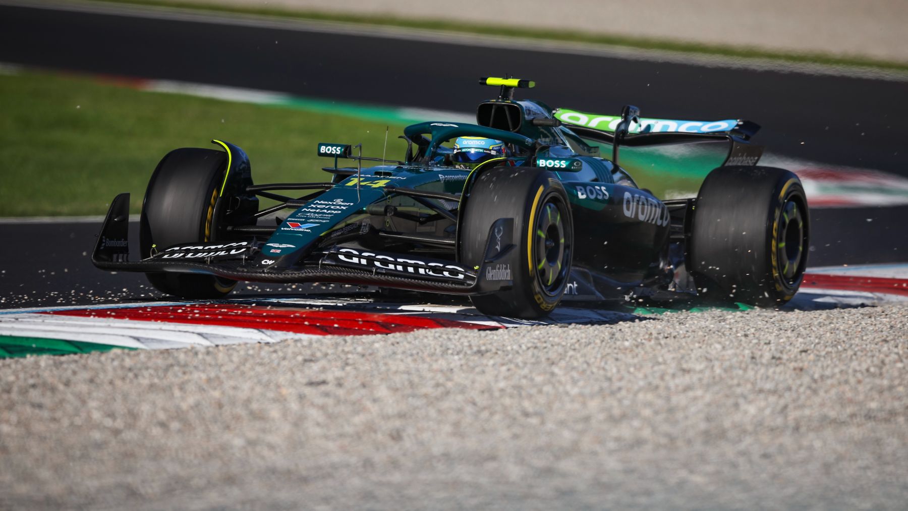 Fernando Alonso, durante el GP de Italia de Fórmula 1. (EP)