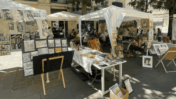 mercado de pintores