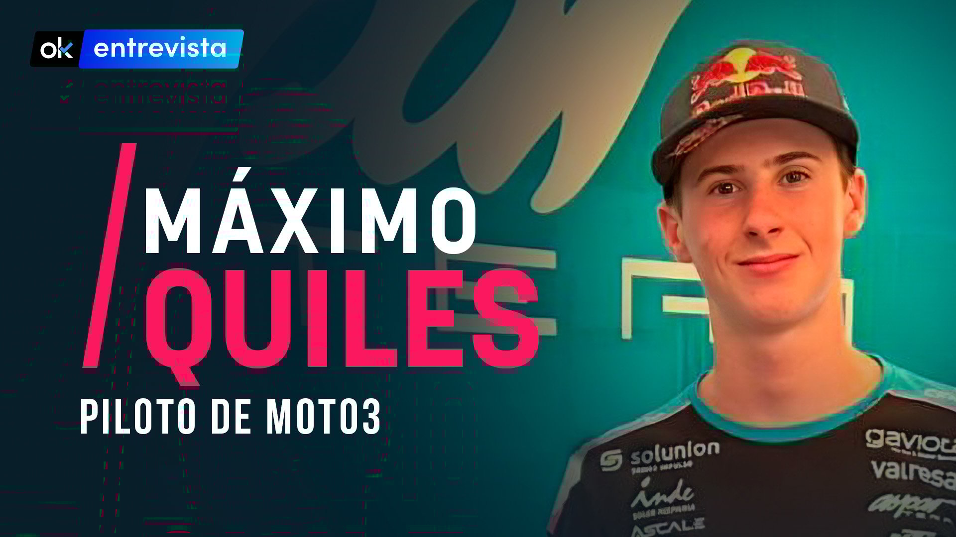 Máximo Quiles: «Me ayuda que digan que soy el protegido de Márquez»