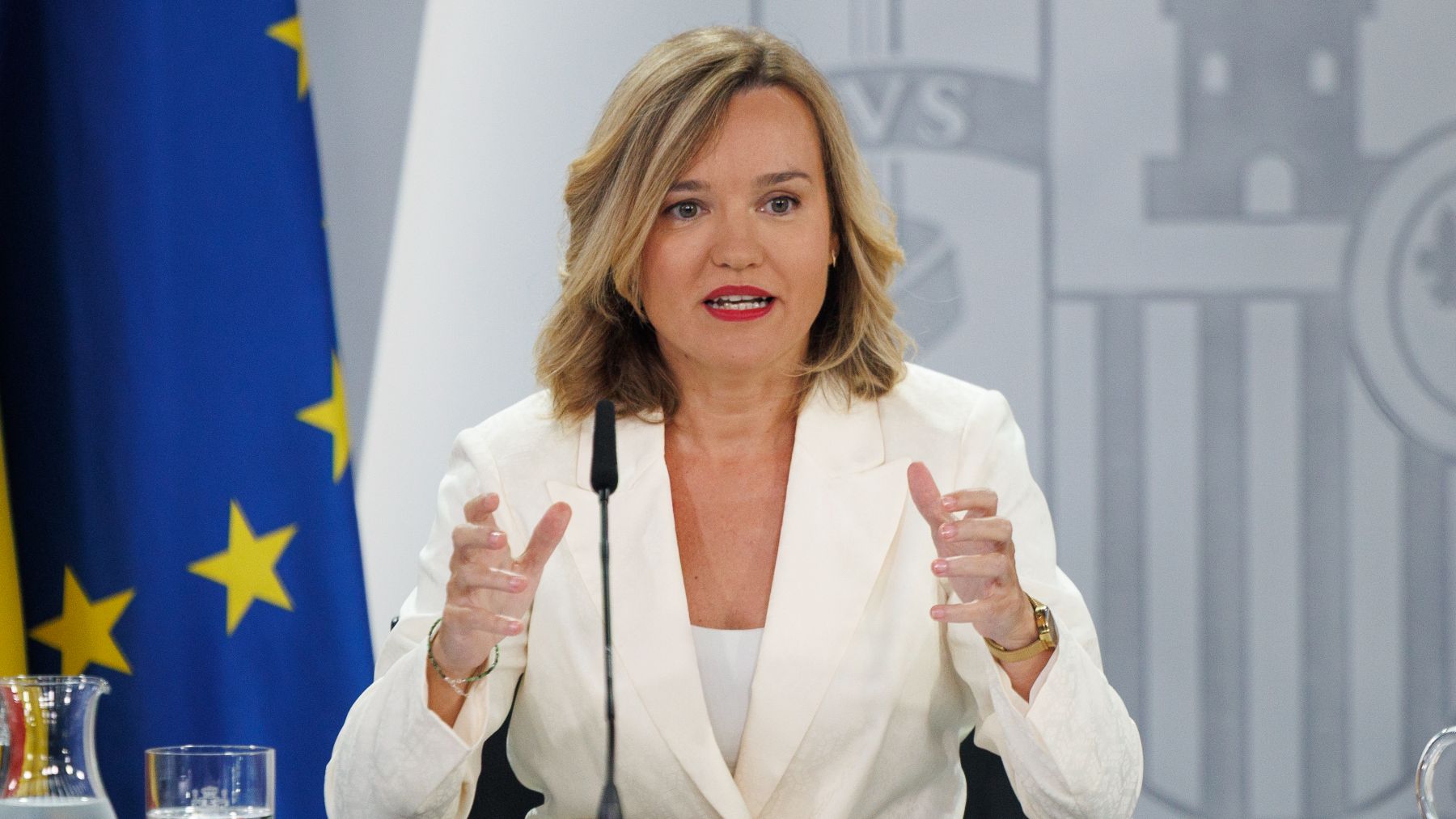 Pilar Alegría, portavoz del Gobierno. (EFE)